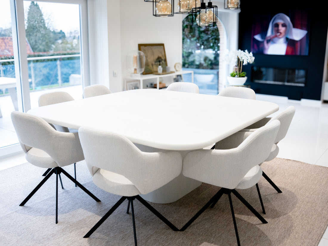 Table béton ciré : avantages et inconvénients