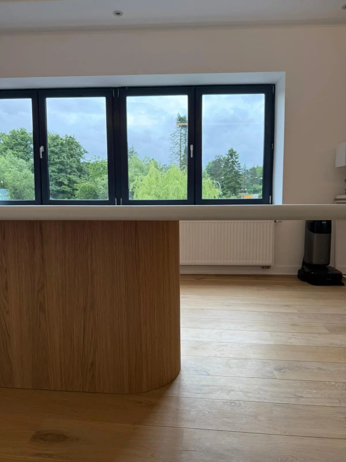 Table en Mortex® Hyppolyte Chêne Nuage