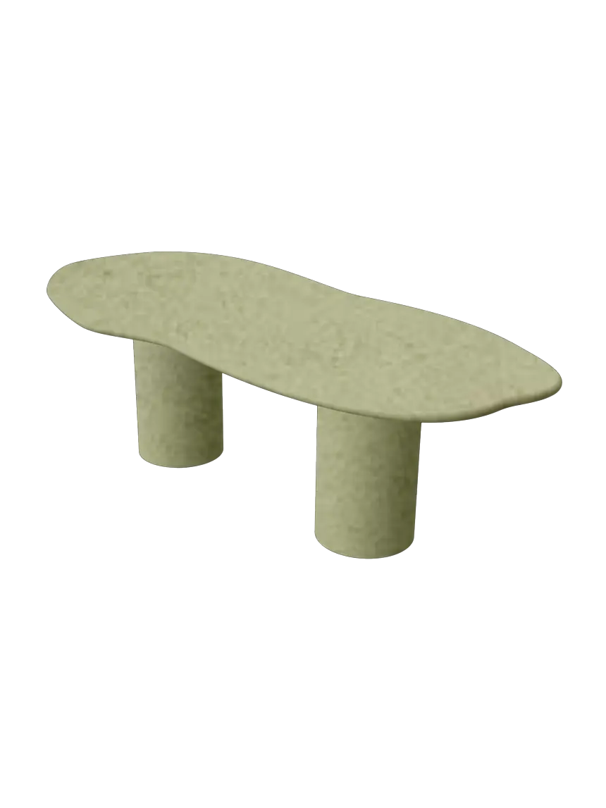 Table en Mortex® Charlotte Nuage