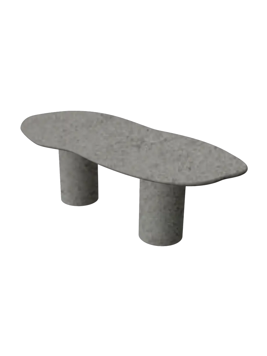 Table en Mortex® Charlotte Nuage