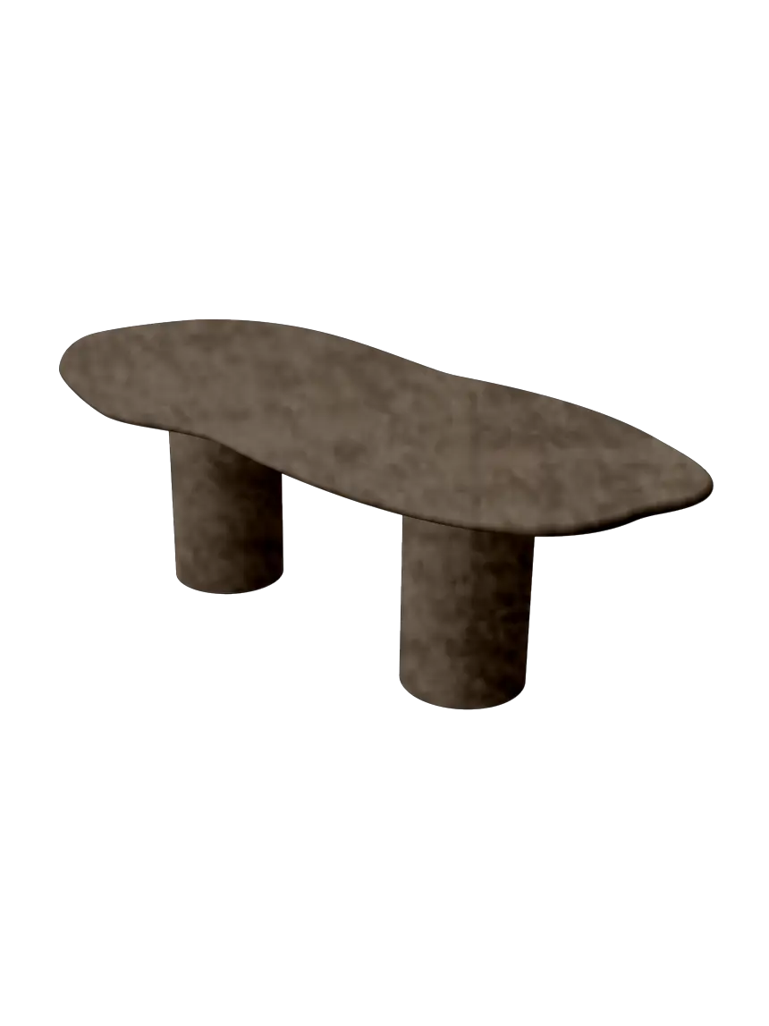 Table en Mortex® Charlotte Nuage
