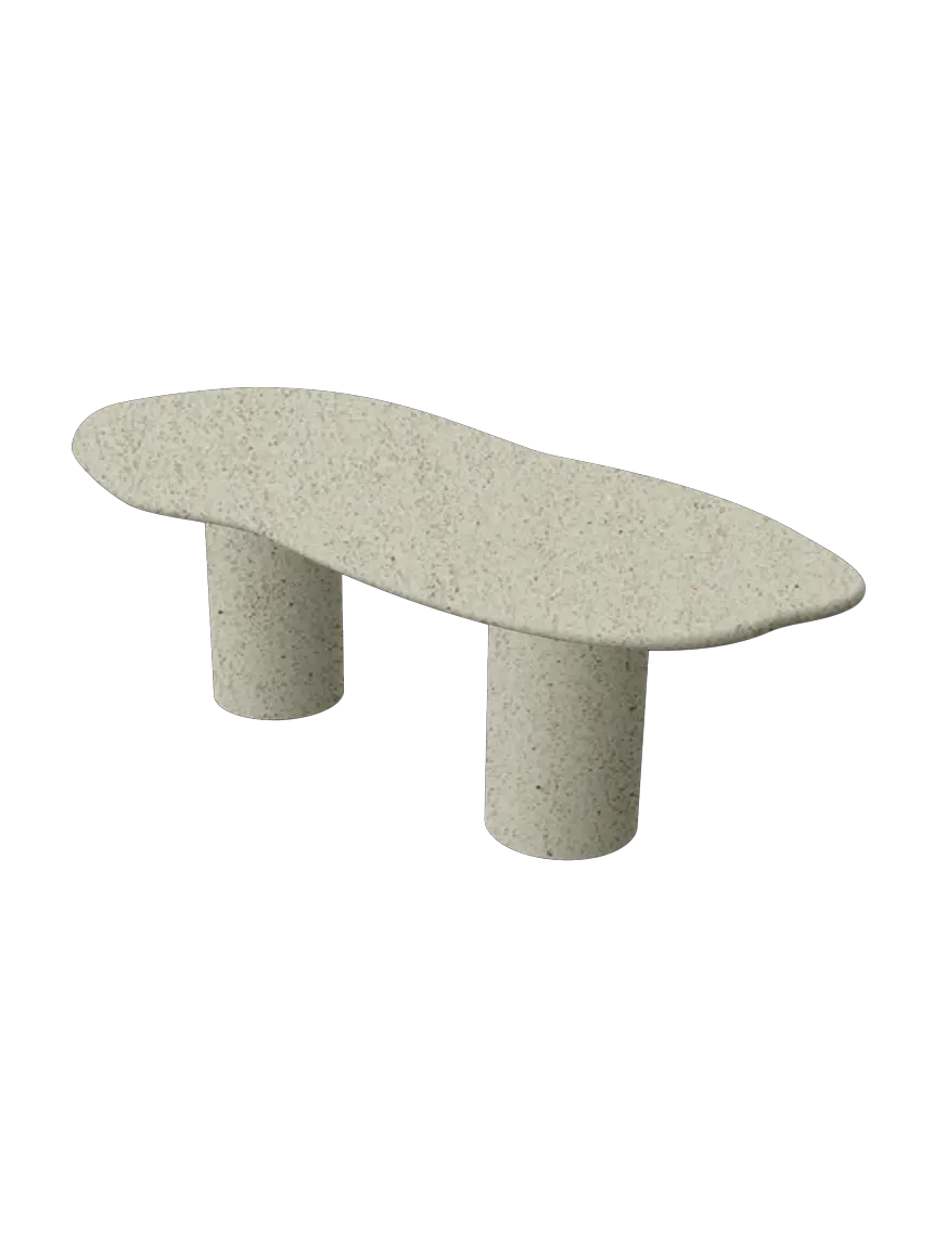 Table en Mortex® Charlotte Nuage