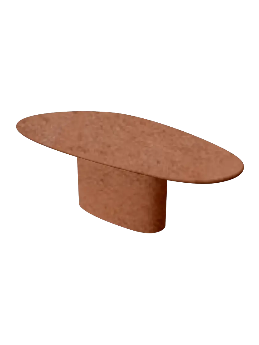 Table en Mortex® Diane Nuage