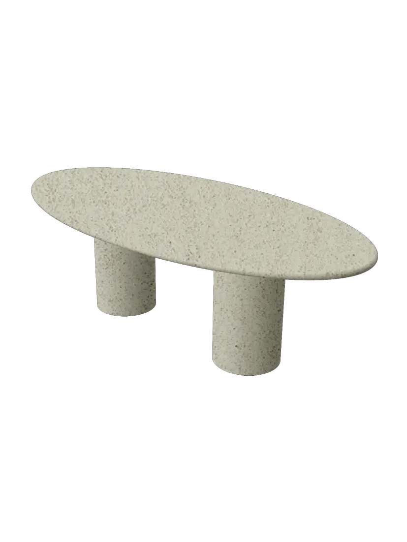 Table en Mortex® Elisabeth Nuage