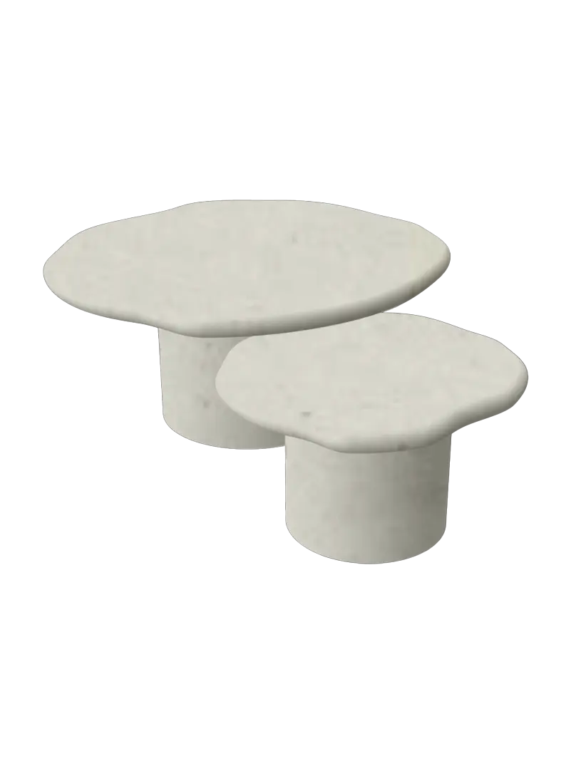 Table en Mortex® Fleur Gigogne Nuage