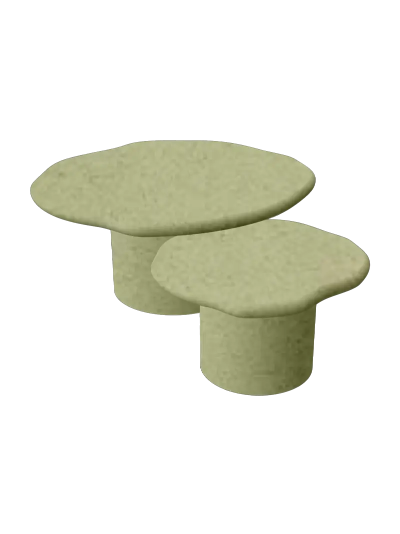 Table en Mortex® Fleur Gigogne Nuage