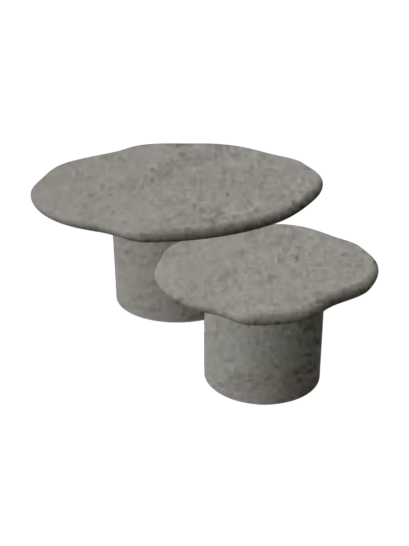 Table en Mortex® Fleur Gigogne Nuage
