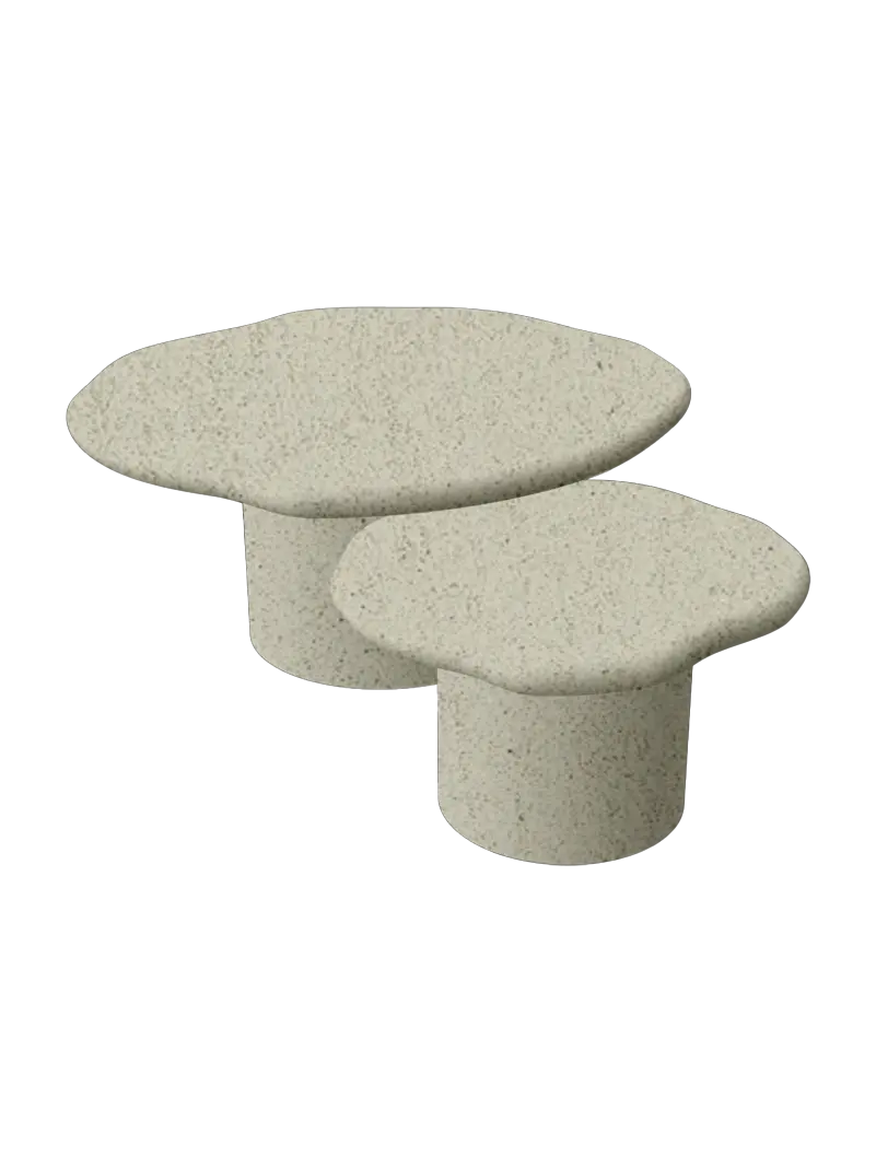 Table en Mortex® Fleur Gigogne Nuage