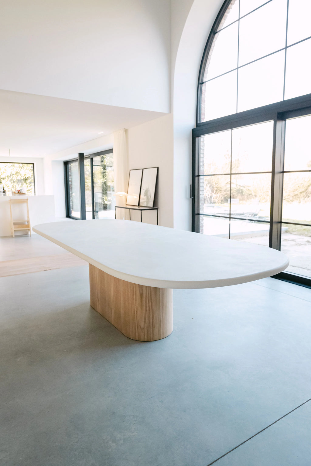 Table en Mortex® Hyppolyte Chêne