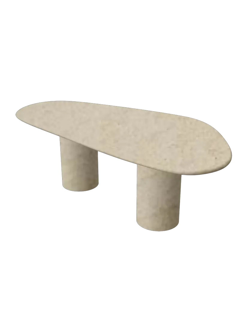Texture minérale Mortex® — table à manger Jean Gallet Nuage