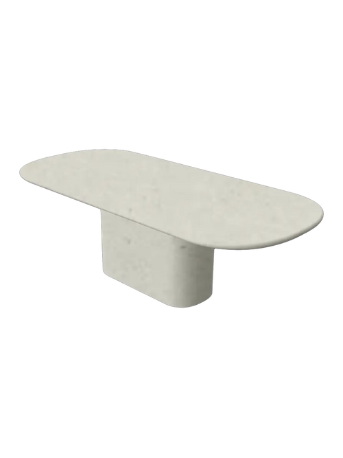 Table à manger en Mortex® Louis - Adoucie 240x110 cm — design artisanal belge