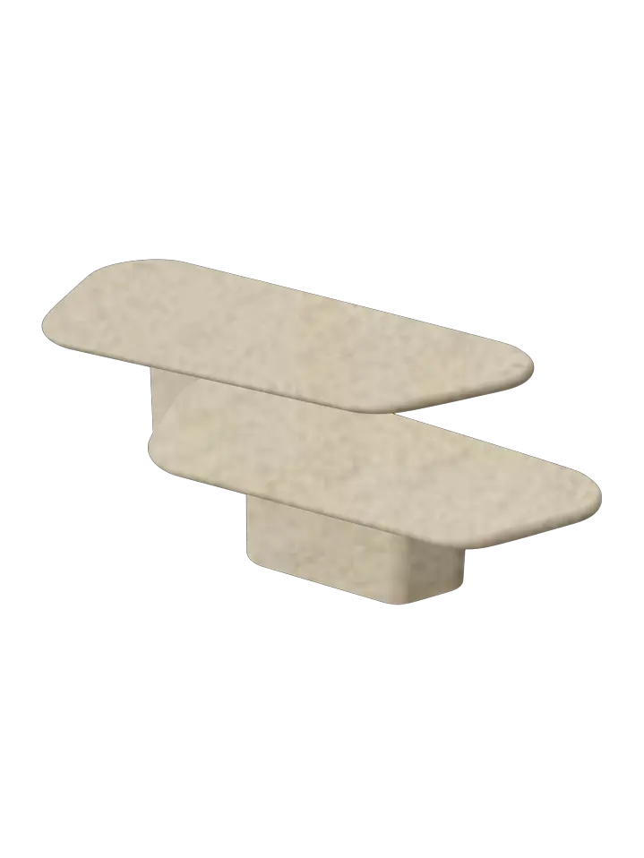 Table en Mortex® Luc Gigogne Nuage