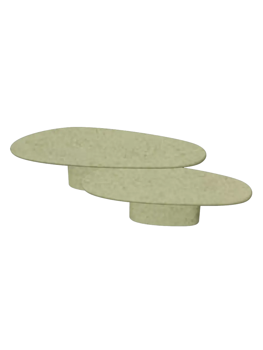 Table en Mortex® Marine Gigogne Nuage