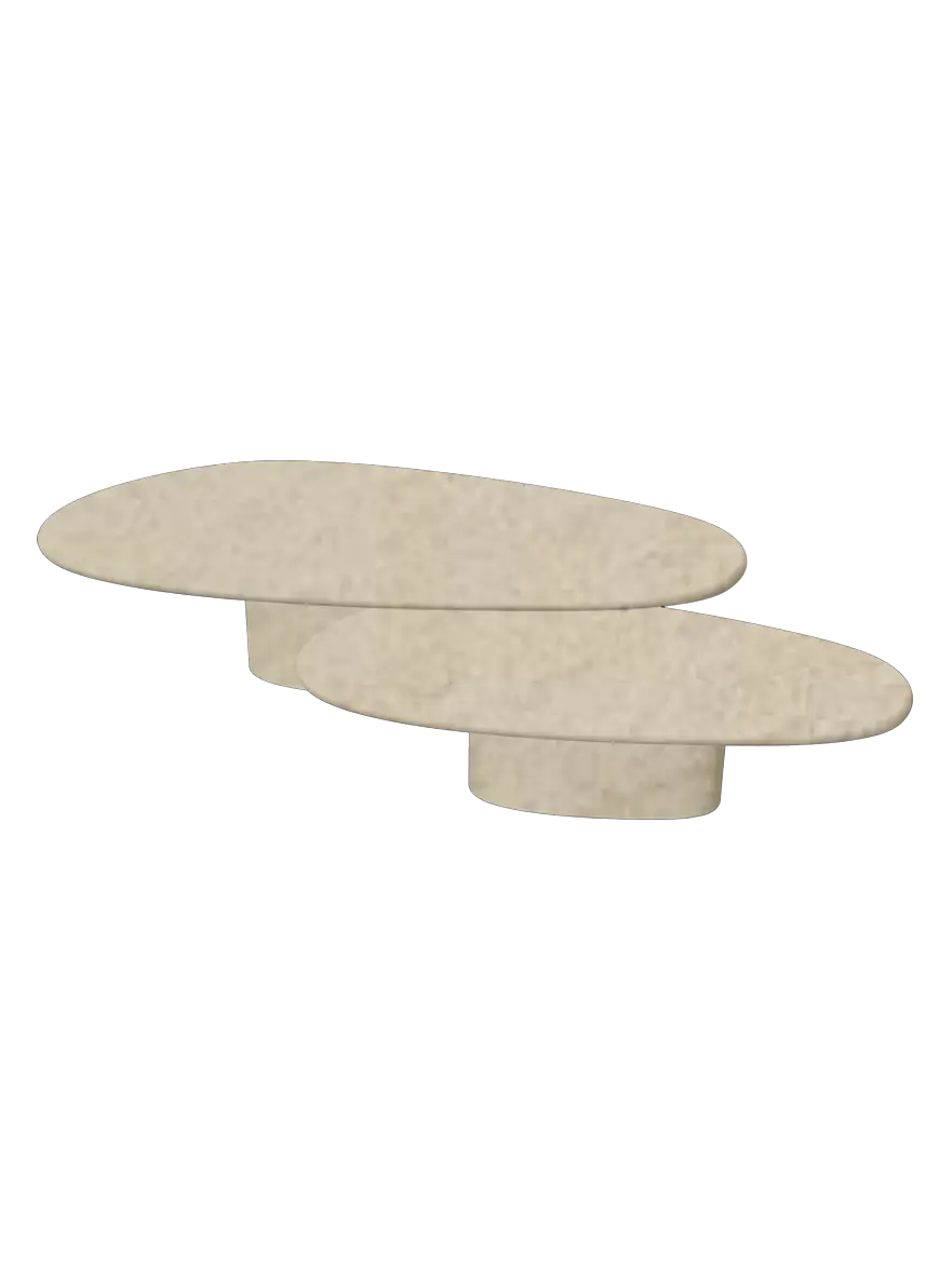 Table en Mortex® Marine Gigogne Nuage