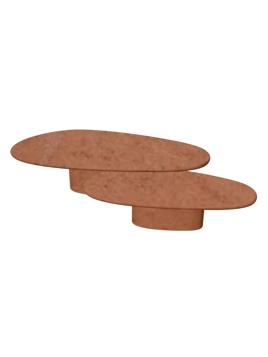 Table en Mortex® Marine Gigogne Nuage