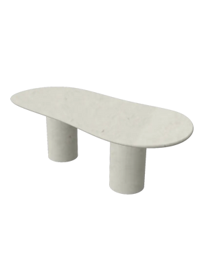 Table en Mortex® Nuage pied double NUAGE